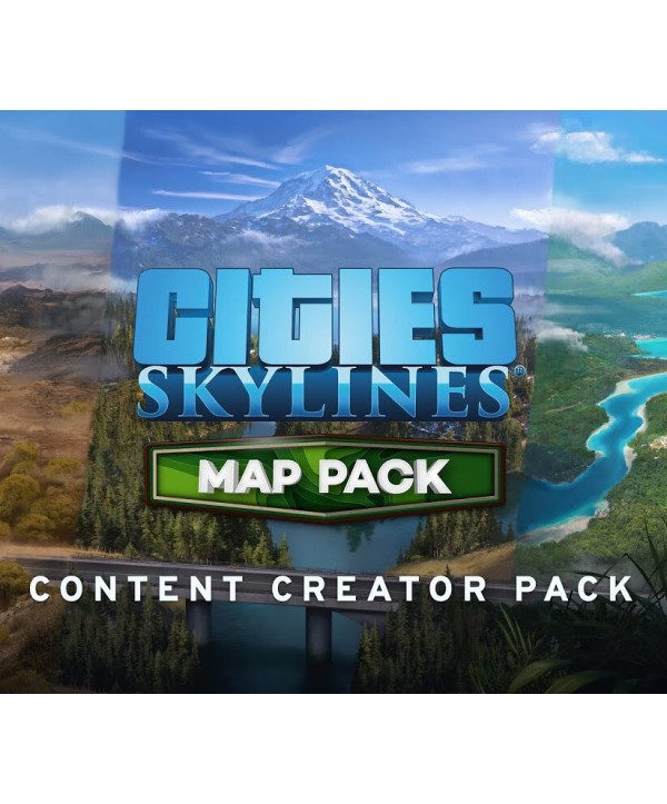 Cities: Skylines - Content Creator Pack: Map Pack DLC Steam Key EUROPE